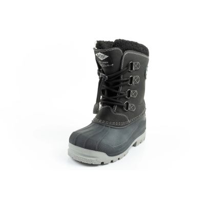 3. Lee Cooper buty zimowe śniegowce dziecięce ocieplane dla chłopca czarne
