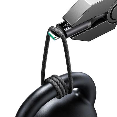 5. Kabel Joyroom S-A60StarTalk 3A USB-A - USB-C 1,2m - czarny