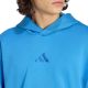 4. Bluza męska adidas ALL SZN Fleece Hoodie niebieska KC3182