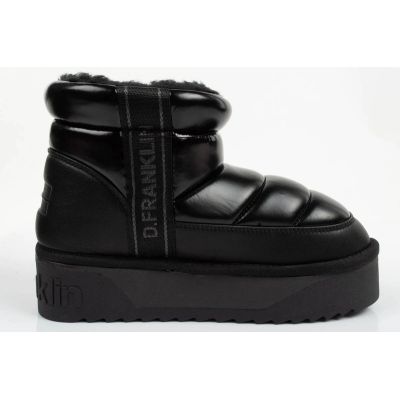 14. Buty damskie zimowe D.Franklin [DFSH371011-BLAC]