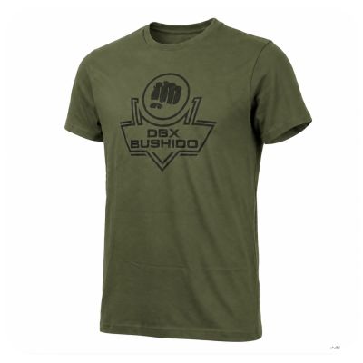 3. T-shirt męski Koszulka KHAKI bawełniana DBX Bushido