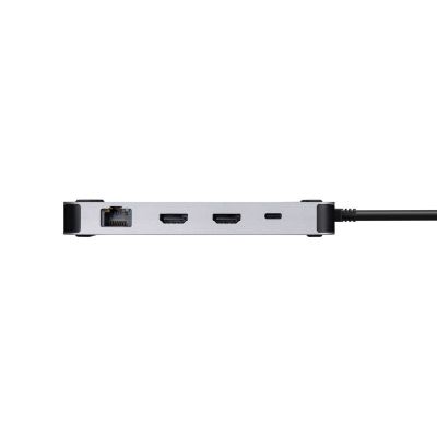 5. Targus DOCK429GL stacja dokująca Przewodowa USB4 Srebrny