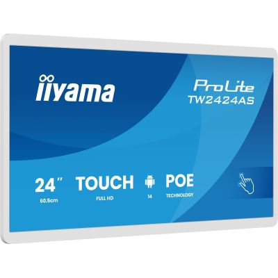 8. IIYAMA 60,5cm (23,8") TW2424AS-W3P 16:9 M-Touch USBC Android