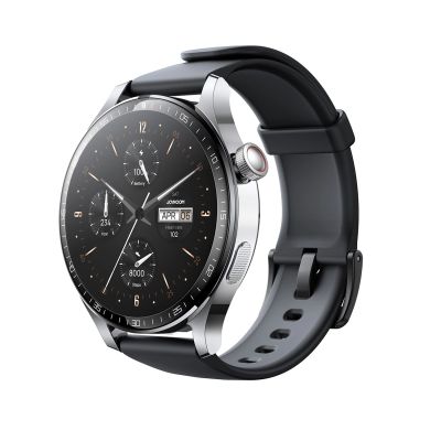 7. Smartwatch Joyroom Classic Series JR-FC2 Pro z funkcją odbierania połączeń - srebrny
