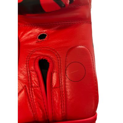 10. Rękawice bokserskie skórzane MASTERS RBT-RED 12 oz