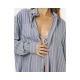 5. Koszula damska RIP CURL Beach Days Pinstripe Shirt niebieska