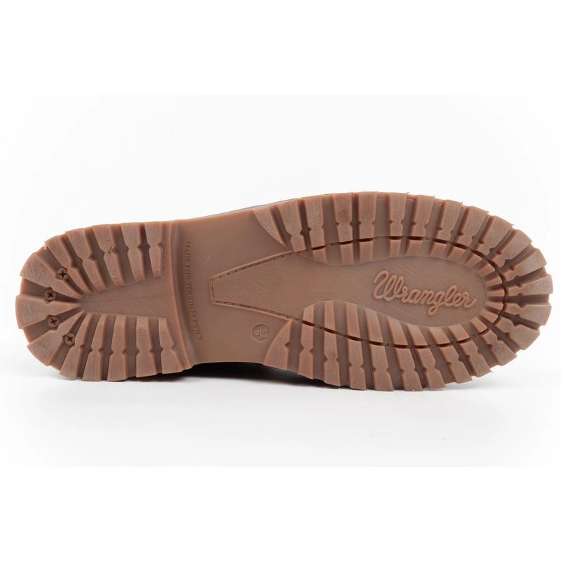 7. Wrangler buty męskie zimowe ocieplane trapery skórzane trzewiki wysokie