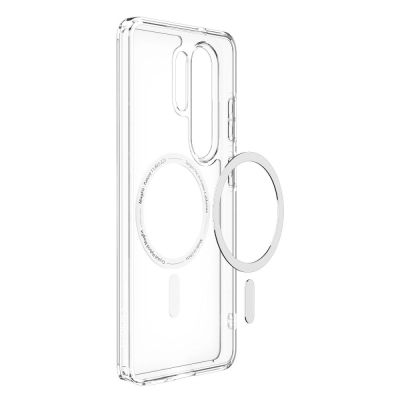 4. Etui Spigen Ultra Hybrid Mag MagSafe na Samsung Galaxy S26 Ultra - przezroczysto-białe