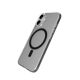 9. Etui Puro Lite Mag TPU+PC kompatybilne z MagSafe na iPhone 17 - przezroczyste z czarnym pierścieniem
