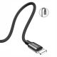 5. Baseus Yiven kabel przewód w materiałowym oplocie USB / Lightning 1,8M czarny (CALYW-A01)