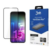Szkło hartowane 3mk HardGlass Max na iPhone 15 Pro