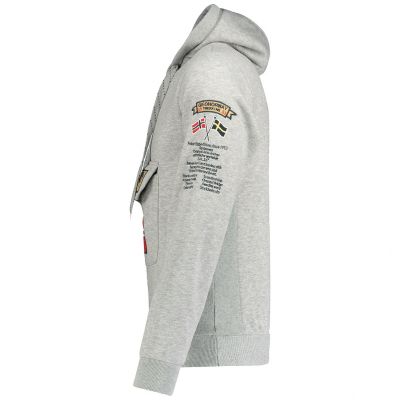 3. Bluza Geographical Norway Gymclass EO DB 100 M WU6620H/GNO-Blended Grey