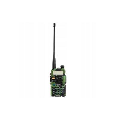 2. Krótkofalówka Baofeng UV-5R HTQ 1800mAh Camo, Radiotelefon Walkie Talkie Skaner Kamuflaż