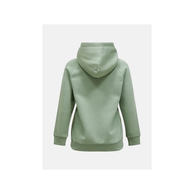 2. Bluza damska PEAK PERFORMANCE W Original Hood kolor zielony