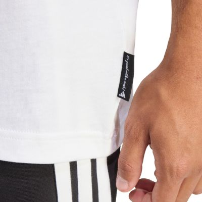 5. Koszulka męska adidas Novelty Mini biała JZ5037
