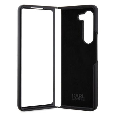 6. Etui Karl Lagerfeld Silicone Ikonik do Samsung Galaxy Z Fold 5 - czarne