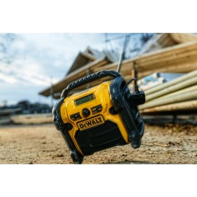 5. DeWALT DCR020-QW radio Przenośny Cyfrowy Czarny, Żółty