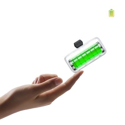 2. Powerbank Ugreen PB503 5000mAh z portem USB-C i zintegrowanym złączem USB-C - szary