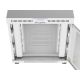22. SZAFA INSTALACYJNA RACK STOJĄCA 19" 15U 800X1000 SZARA DRZWI PERFOROWANE LCD LANBERG (FLAT PACK)
