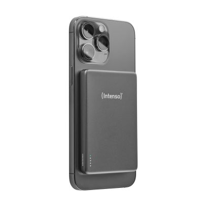 8. Intenso Magnetic Wireless Power Bank 5000 mAh Grey USB-C