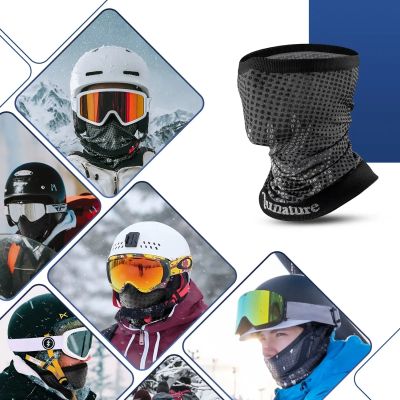 7. Komin narciarski Qunature 11230014002 bandana sportowa rozmiar uniwersalny - czarny