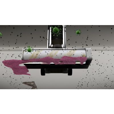 4. Kärcher FCV 4 Bateria Suchy i Mokry Bez worka 180 W Czarny, Biały