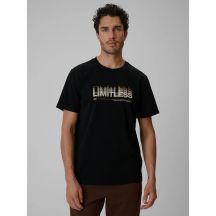 T-shirt regular z nadrukiem męski 4F 4FRSS26TTSHM4227-20S