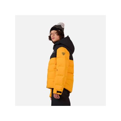 4. Kurtka narciarska dziecięca ROSSIGNOL Boy Siz Quilted Jkt żółta