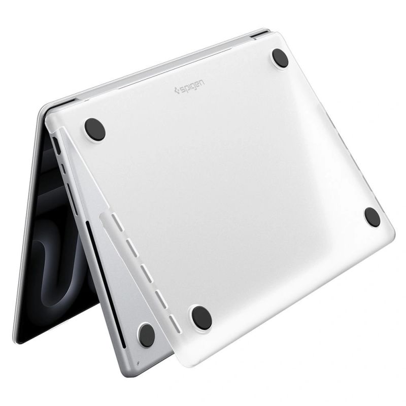 4. Etui Spigen AirSkin na MacBook Pro 14" 2021 / 2023 / 2024 / 2025 / 2026 - przezroczyste matowe