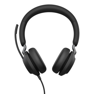 6. Słuchawki nauszne Jabra Evolve2 40 SE MS Stereo, USB-C, czarne
