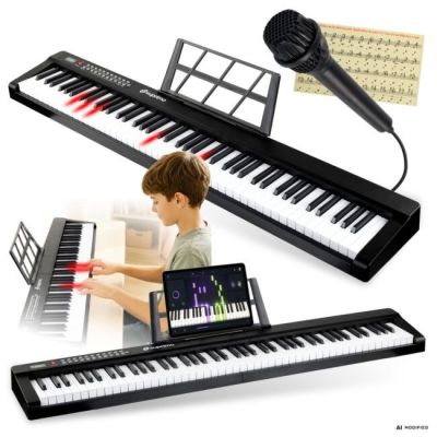 SUPRIMO P-881 BK pianino cyfrowe przenośne czarne