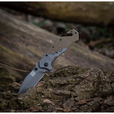 Nóż Commander Rescue 101 INC Black/Tan