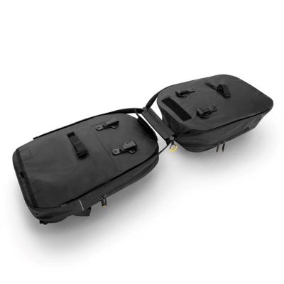 7. Wozinsky torba rowerowa podwójna plecak 2w1 30l czarna (WBB30BK)