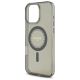 6. Etui Guess IML Rhinestones MagSafe na iPhone 16 Pro Max - czarne