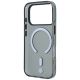 8. Etui BMW Sign Frosted IML & Metal Logo MagSafe na iPhone 17 Pro / 18 Pro - czarne