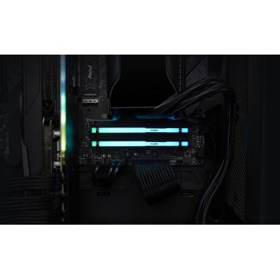 7. Kingston Technology FURY Beast RGB moduł pamięci 32 GB 2 x 16 GB DDR5 5200 MT/s