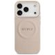 3. Etui Guess Peony Hot Stamp MagSafe na iPhone 17 Pro - różowe