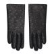 4. Rękawiczki Calvin Klein Re-lock Debossed Leather Gloves W K60K609975