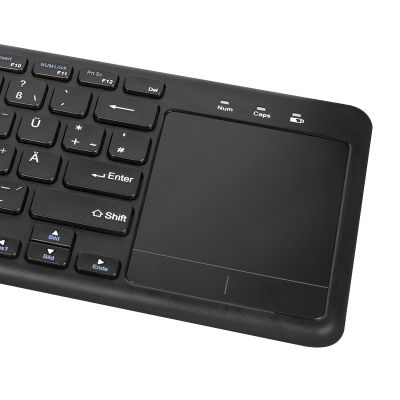 6. LogiLink ID0188 klawiatura Dom RF Wireless QWERTZ Czarny