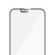 6. Szkło PanzerGlass E2E Microfracture antybakteryjne z osłoną aparatu z kryształem Swarovsky na iPhone 13 mini - z czarną ramką
