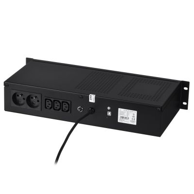 10. Zasilacz UPS EVER ECO Pro 700 AVR CDS 19" 2U (Rack; 700VA) (W/EAVRRM-000K70/00)