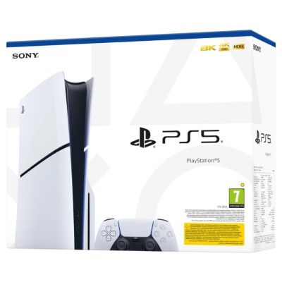 4. Konsola Sony PlayStation 5 Slim Blu-Ray 1TB white