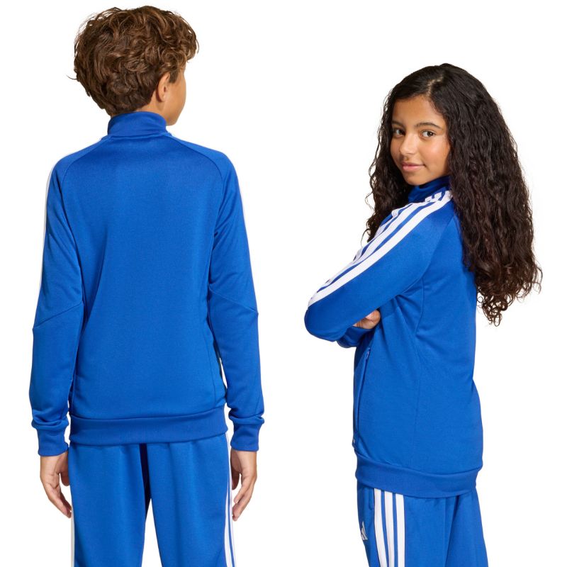 3. Bluza dla dzieci adidas Tiro 26 League Training niebieska JY7199