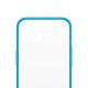 3. Etui PanzerGlass ClearCase antybakteryjne z certyfikatem Military Grade na iPhone 13 / 14 / 15 - przezroczysto-niebieskie
