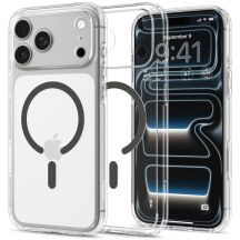 Etui Spigen Ultra Hybrid MagSafe na iPhone 18 Pro Max / 17 Pro Max - przezroczysto-grafitowe