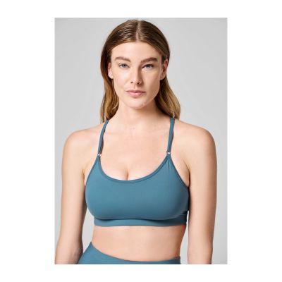 3. Stanik treningowy CASALL Strappy Sports Bra niebieski