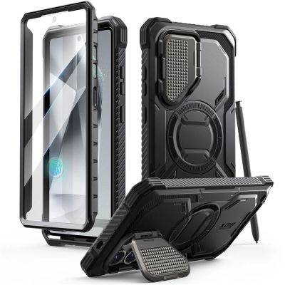 Etui Supcase IBLSN Armorbox Mag na Samsung Galaxy S25 Ultra - czarne