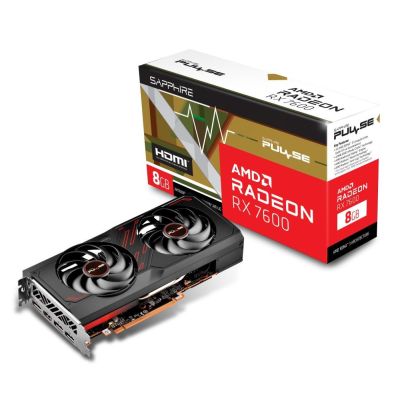 14. Karta graficzna SAPPHIRE Radeon RX 7600 PULSE Gaming OC 8GB