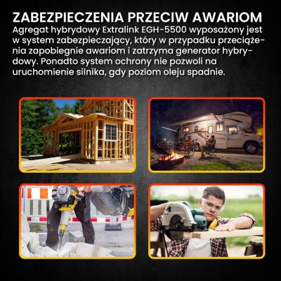 20. Agregat prądotwórczy hybrydowy Extralink EGH-5500