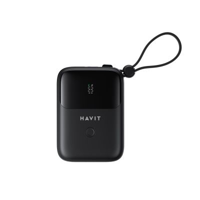 3. Powerbank Havit PB5215 10000mAh (czarny)